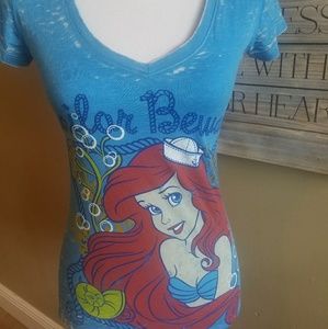 Disney Little Mermaid Sailors Beware Tee